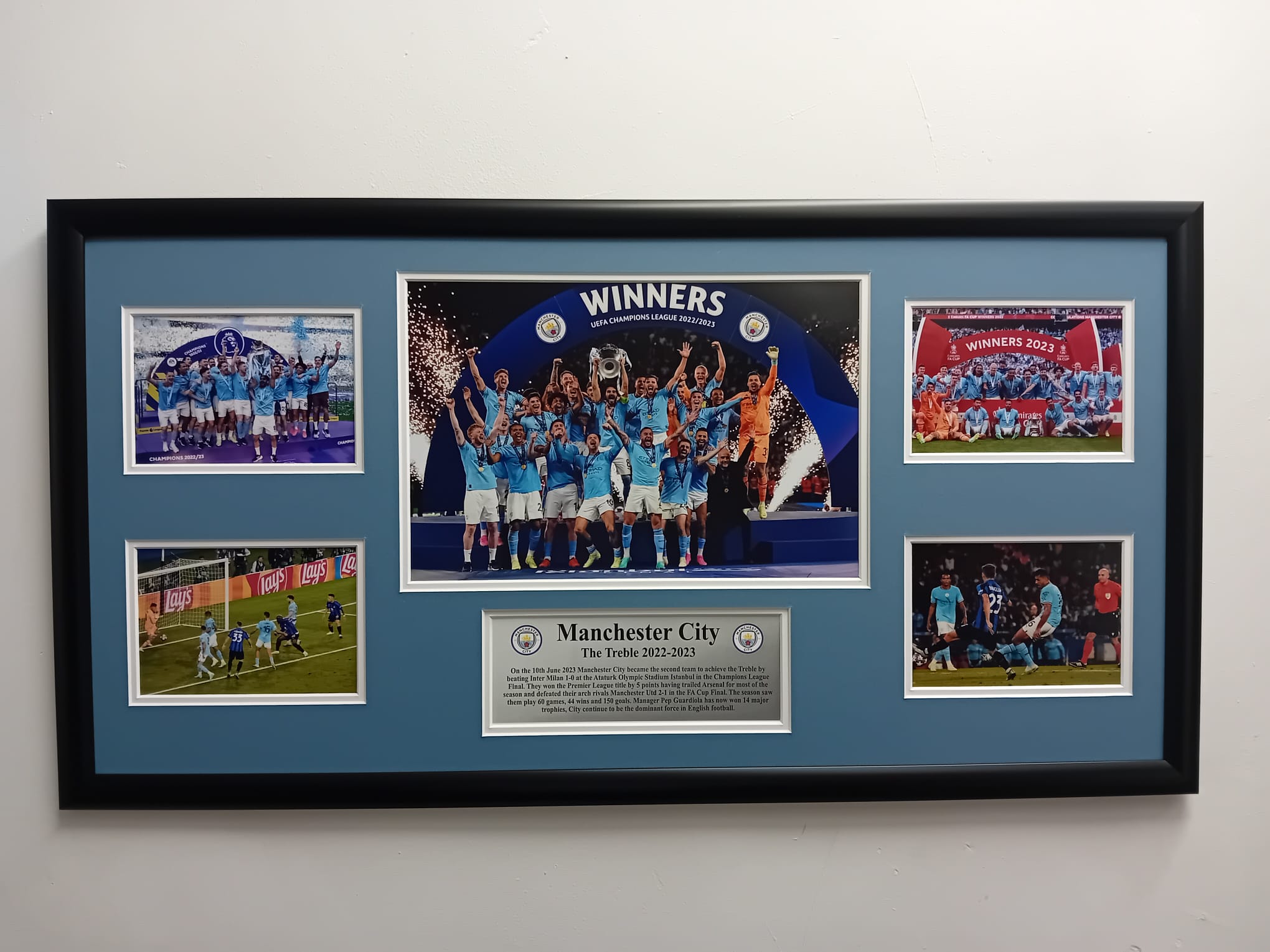 MANCHESTER CITY TREBLE STORYBOARD