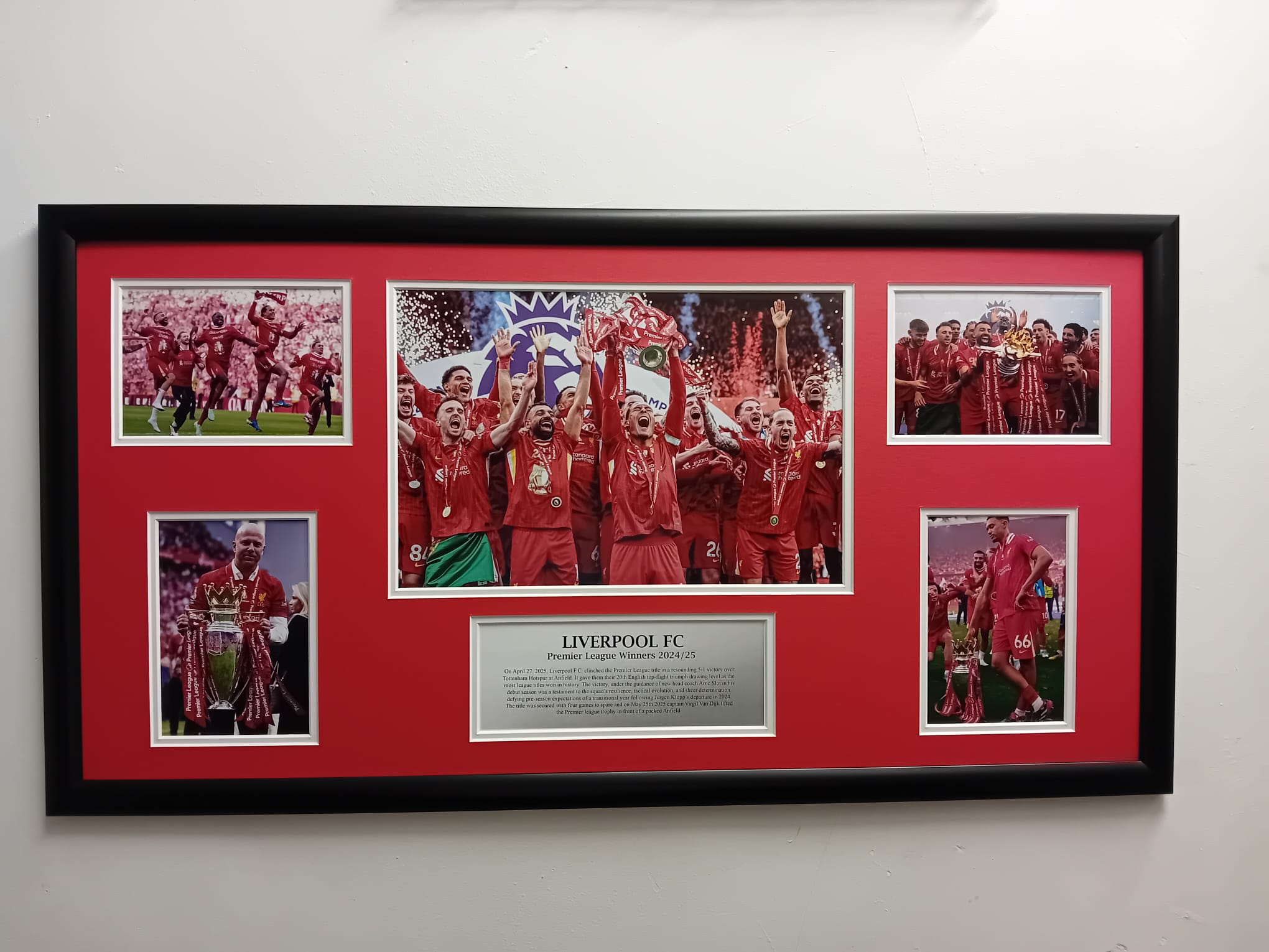 LIVERPOOL FC PREMIER LEAGUE WINNERS STORYBOARD