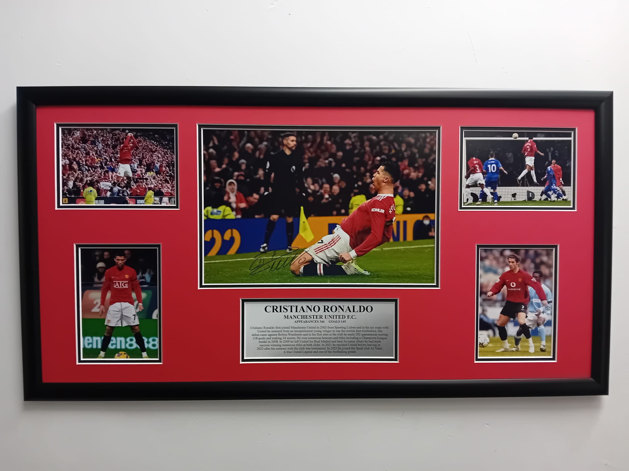 RONALDO MAN UNITED STORYBOARD.