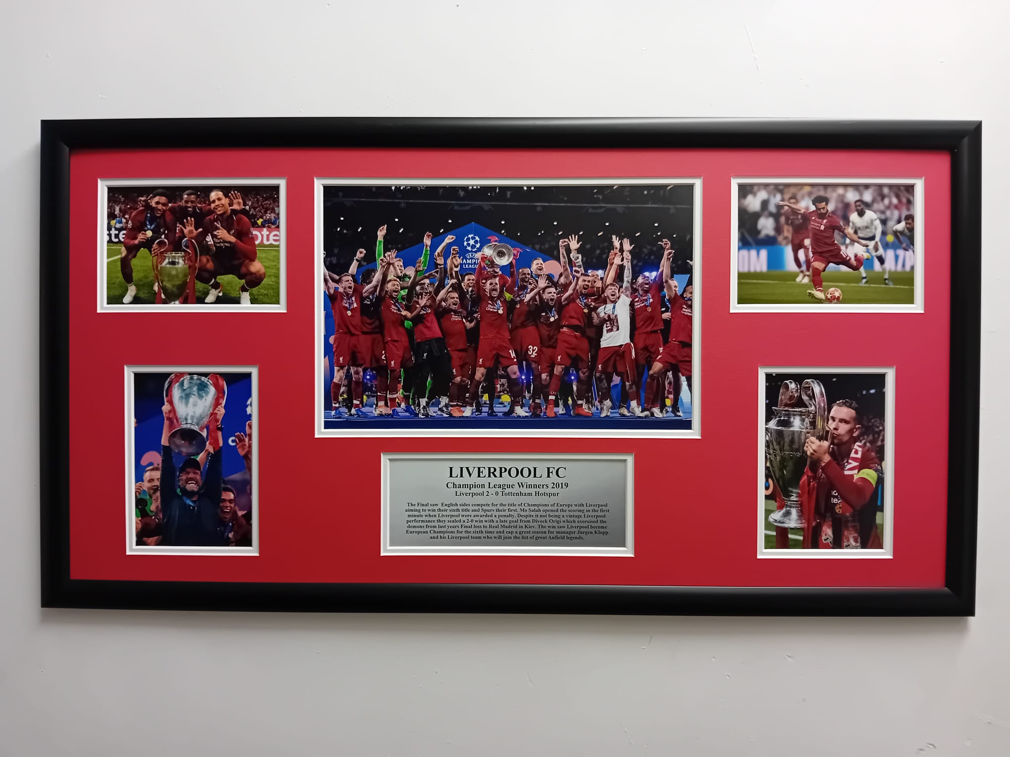 LIVERPOOL FC CHAMPIONS LEAGUE STORYBOARD